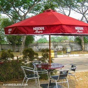 payung promosi sunbrella nescafe
