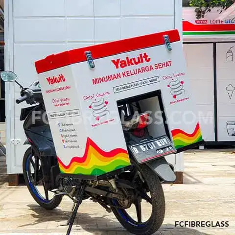 yakult delivery box motor